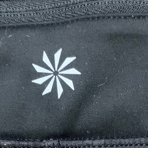 Athleta Womens Compass Gel Sonar 7/8 Tight Reflective Stripes Running Black XXS - Picture 4 of 8